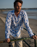 Linen Shirt POMEGRANATE