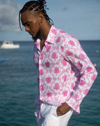 Linen Shirt TURTLE TRELLIS