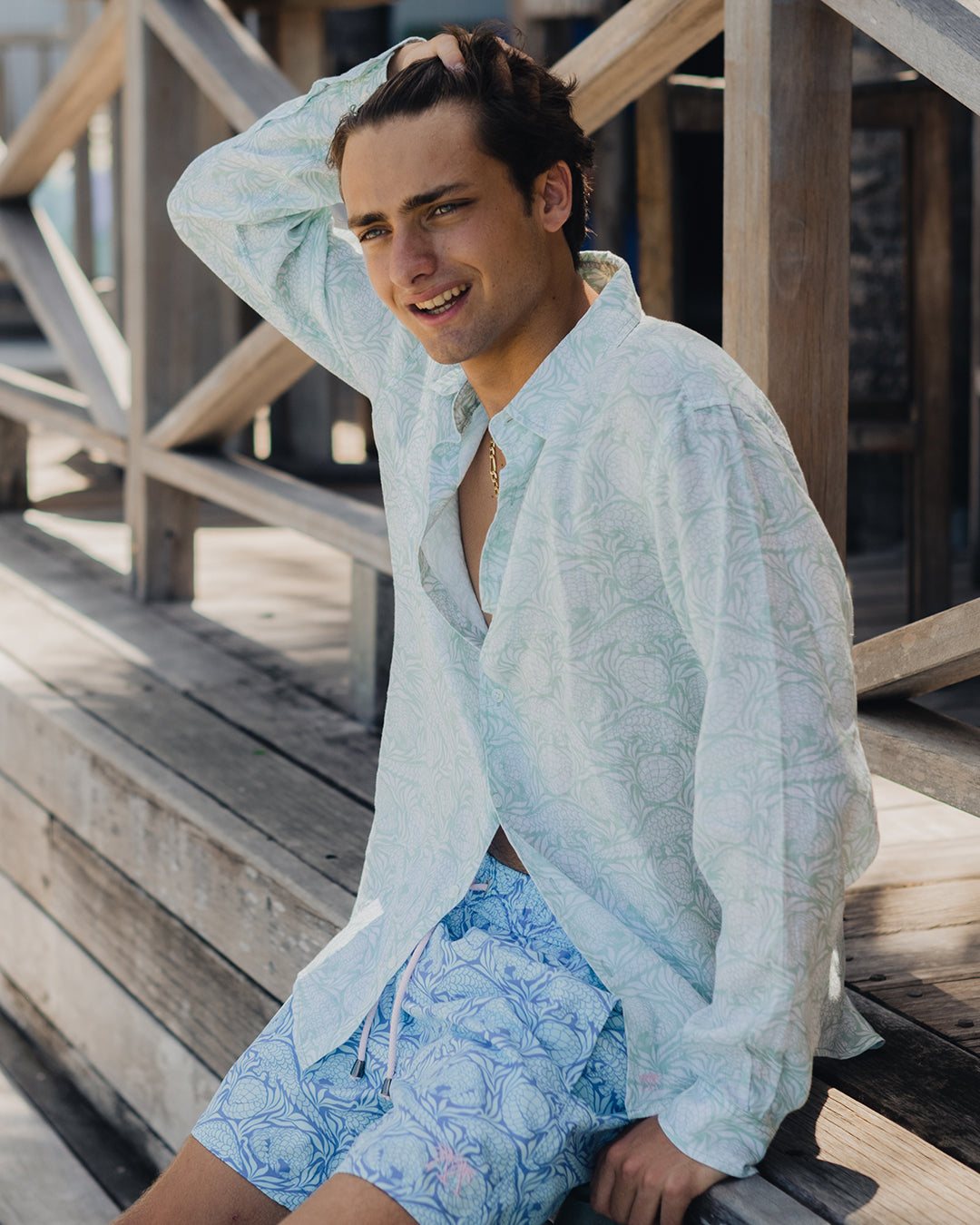 Linen Shirt PANGOLIN