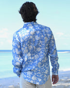 Mens Linen Shirt IGUANA