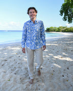 Mens Linen Shirt IGUANA