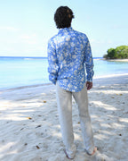Mens Linen Shirt IGUANA