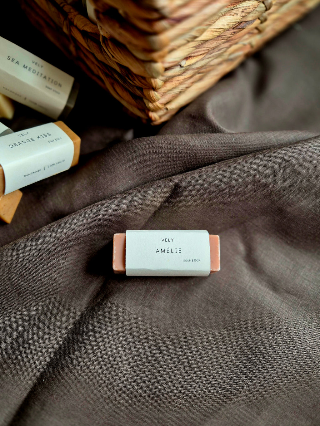 Natural Mini Guest Soap - "Amelie"