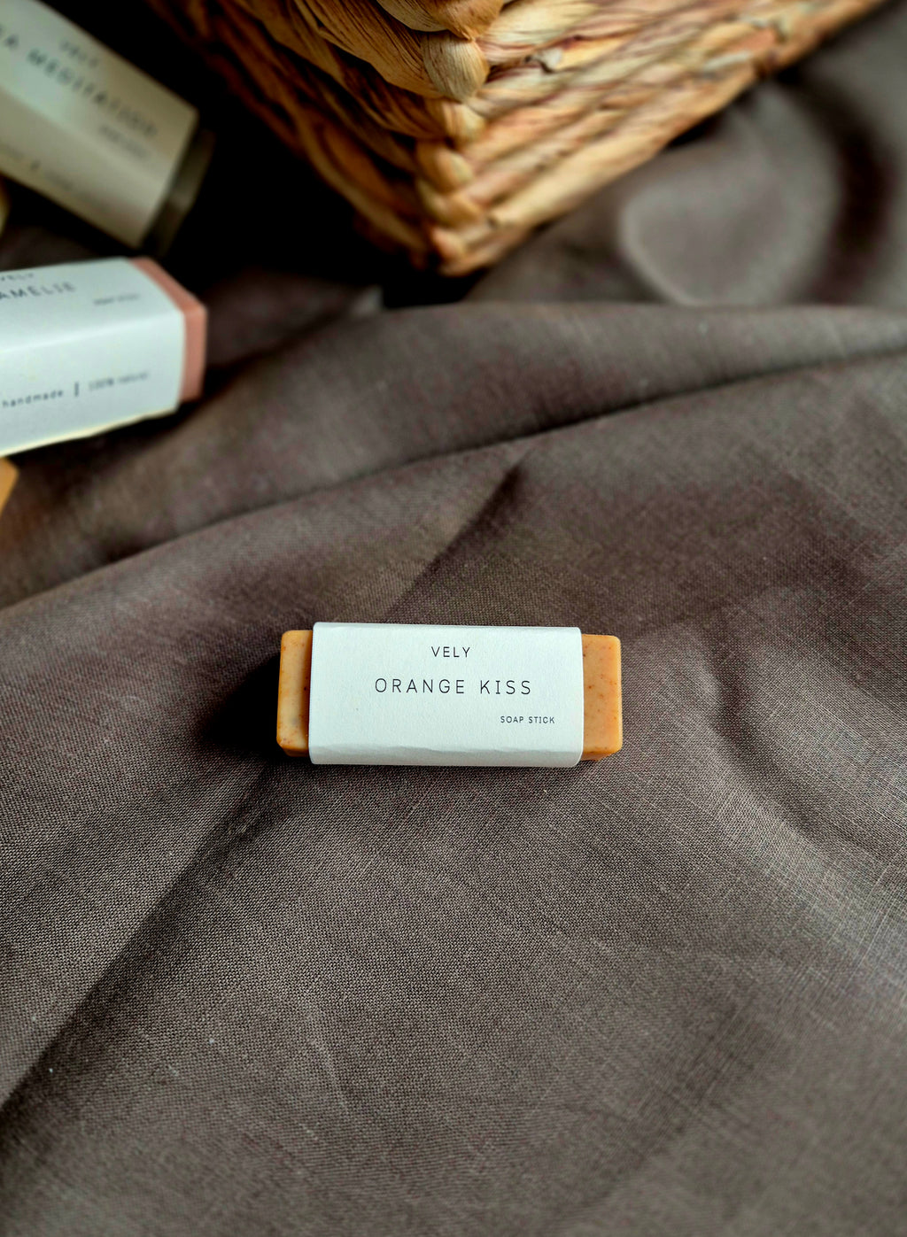 Natural Mini Guest Soap - "Orange Kiss"