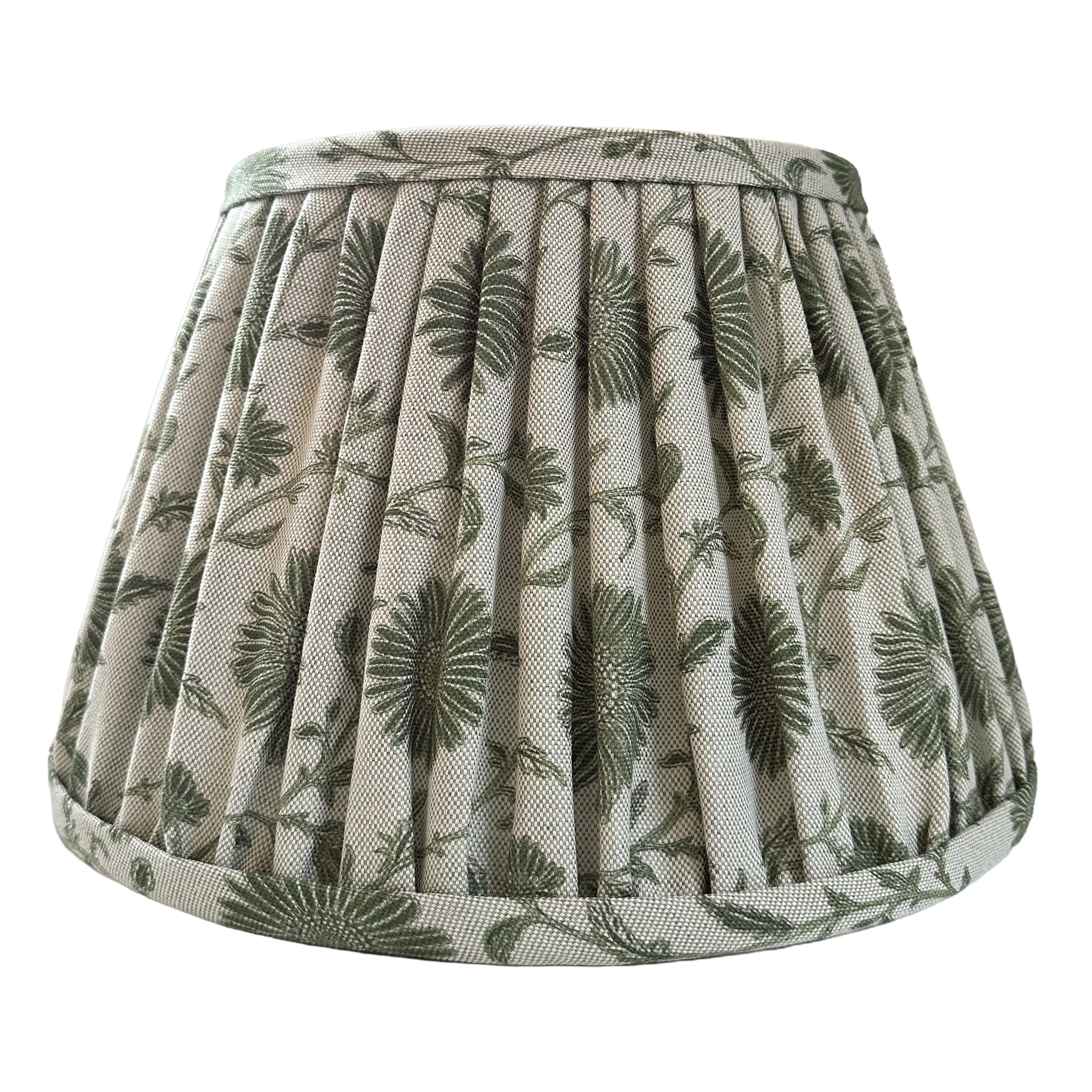 14" SOFT GATHERED LAMPSHADE ~ MOONPENNY MOSS