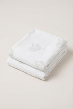 Sage Mouse Organic Cotton Swaddle