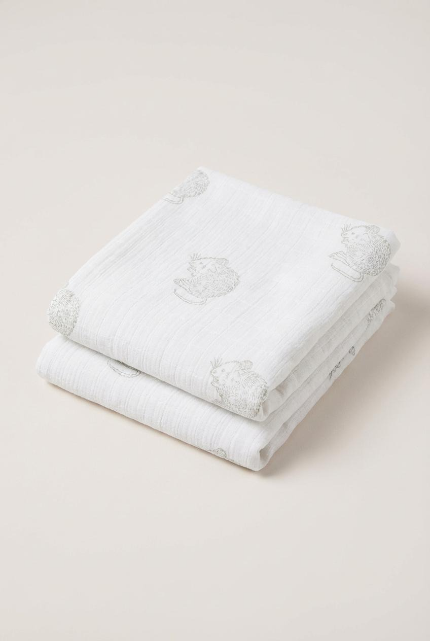 Cotton Muslin – Mouse Print (50 x 70cm)