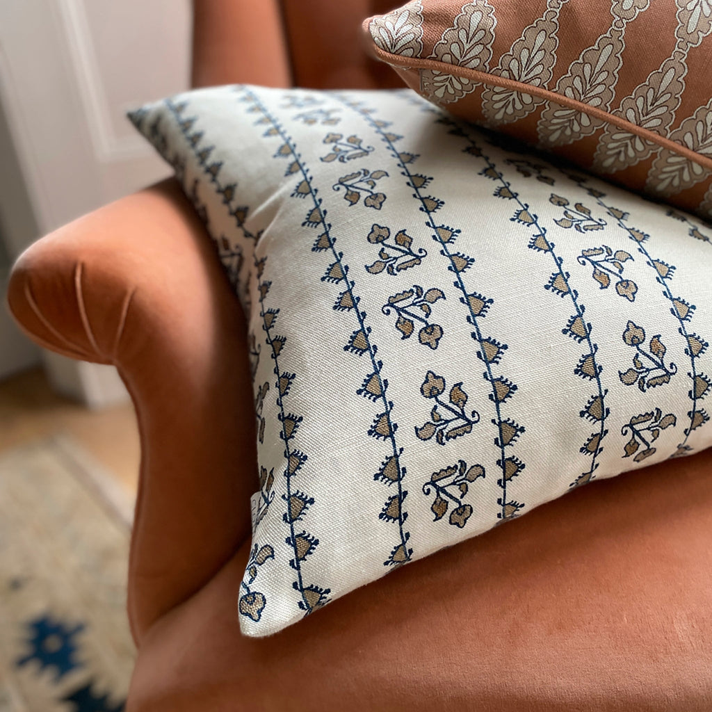 Nora Square Cushion - Cream