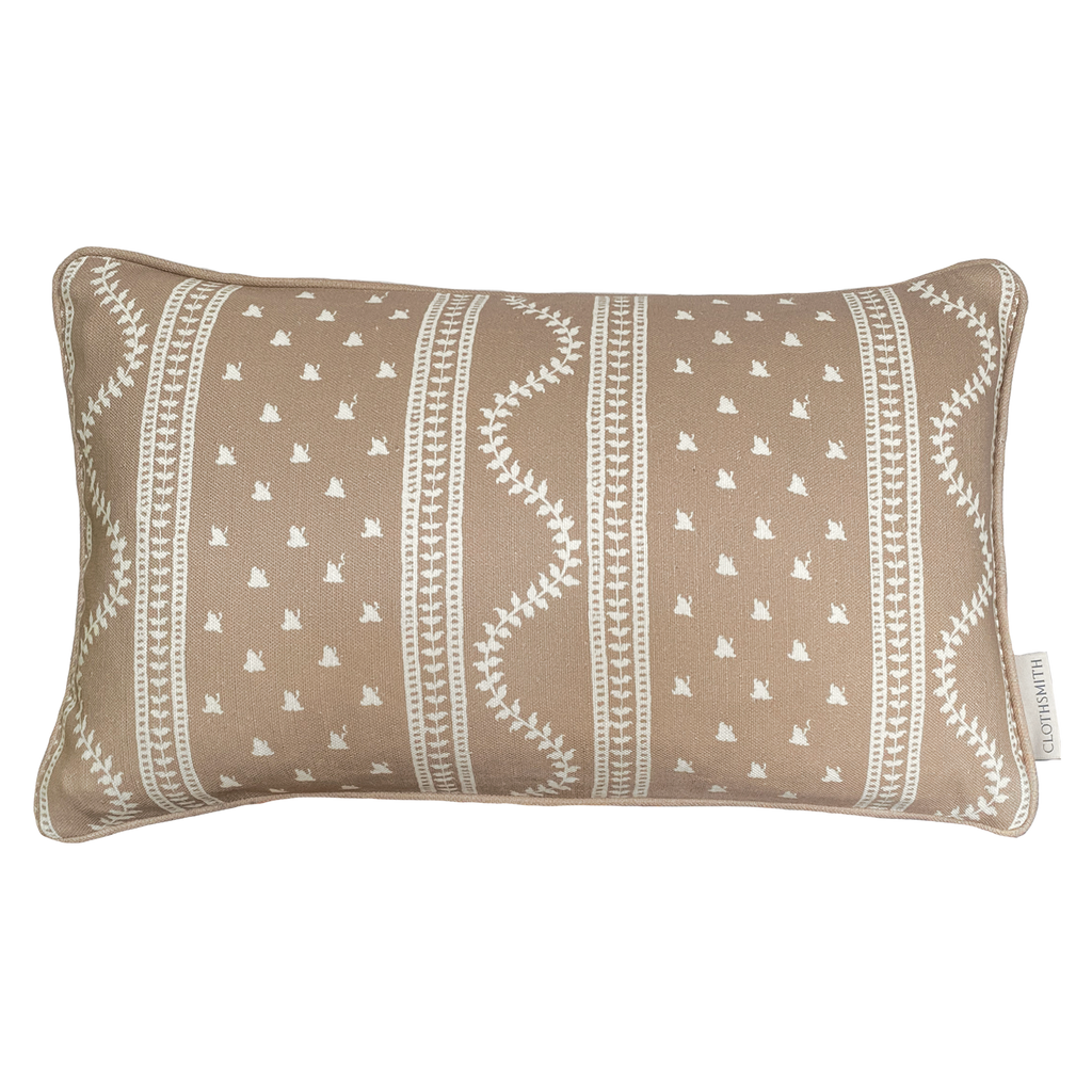 Odette Rectangular Cushion - Blush Pink