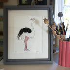 Ostrich Feather Print