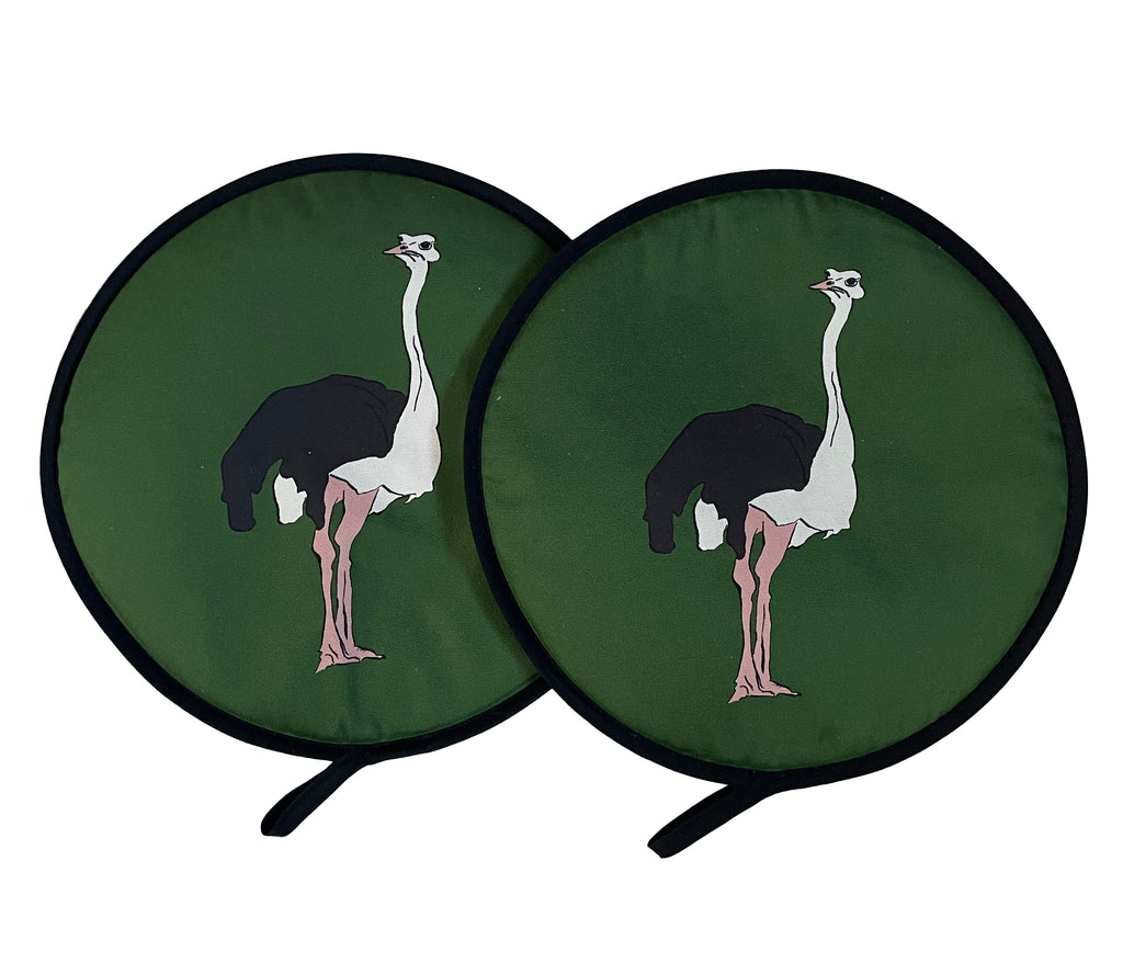 Ostrich Aga / Chef circular pads
