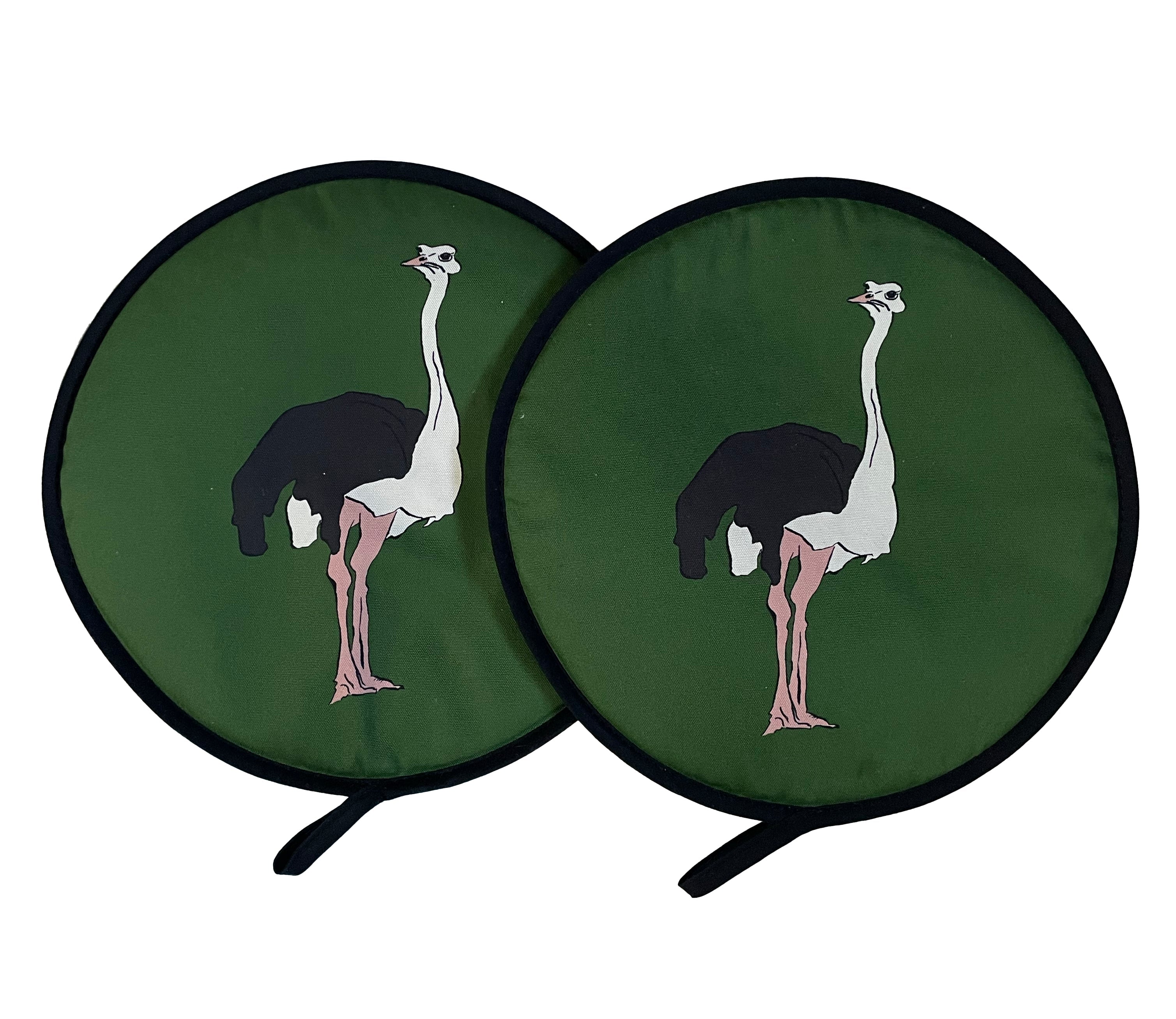 Ostrich Aga / Chef circular pads