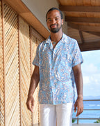 Silk Festival Shirt PARROT