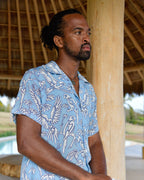 Silk Festival Shirt PARROT