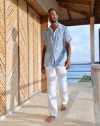Silk Festival Shirt PARROT