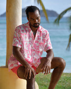 Silk Festival Shirt PARROT