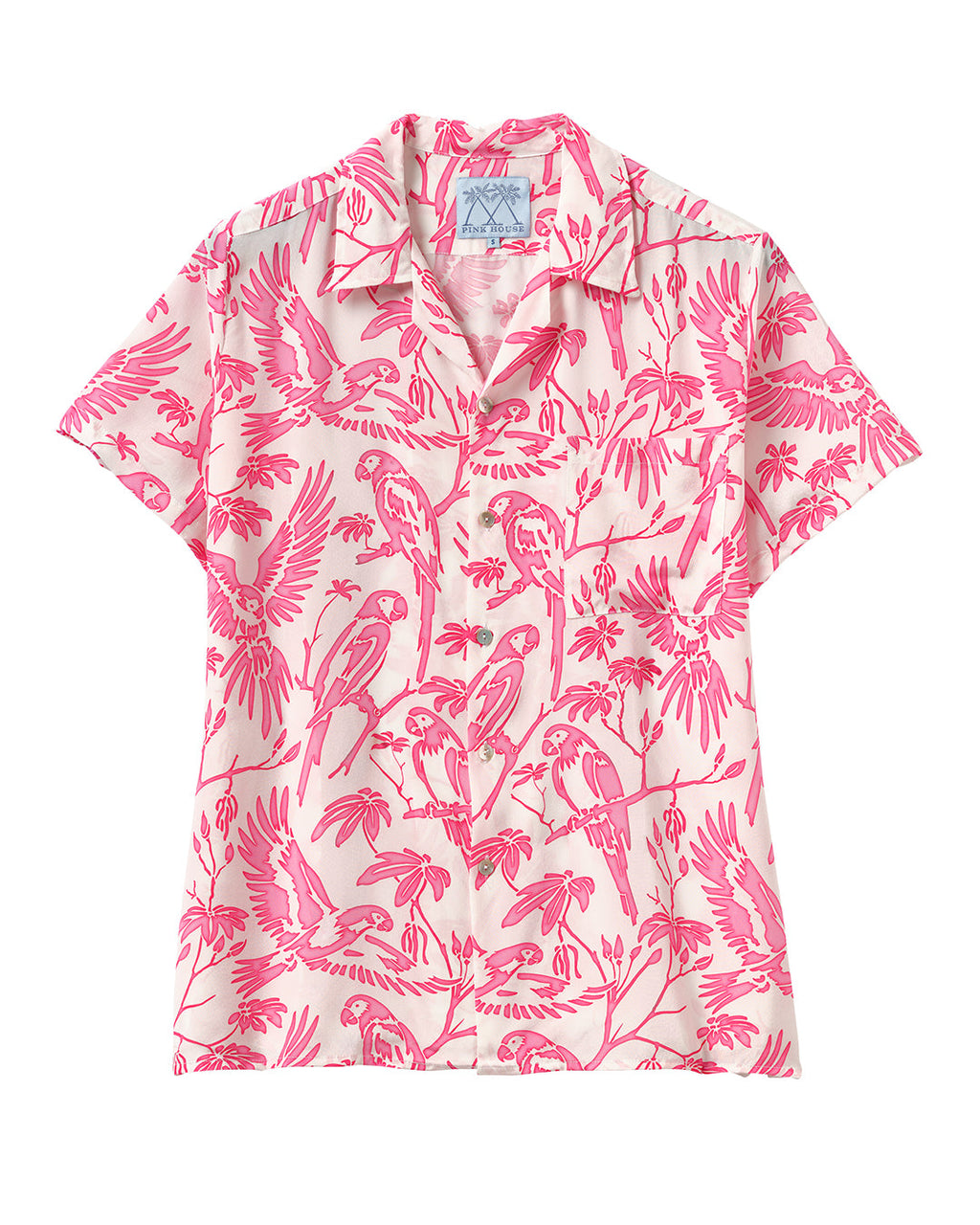 Silk Festival Shirt PARROT