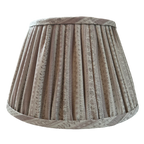 14" SOFT GATHERED LAMPSHADE ~ DAISY CHAIN PEACH BLOSSOM