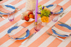 Striped Table Cloth | Peach
