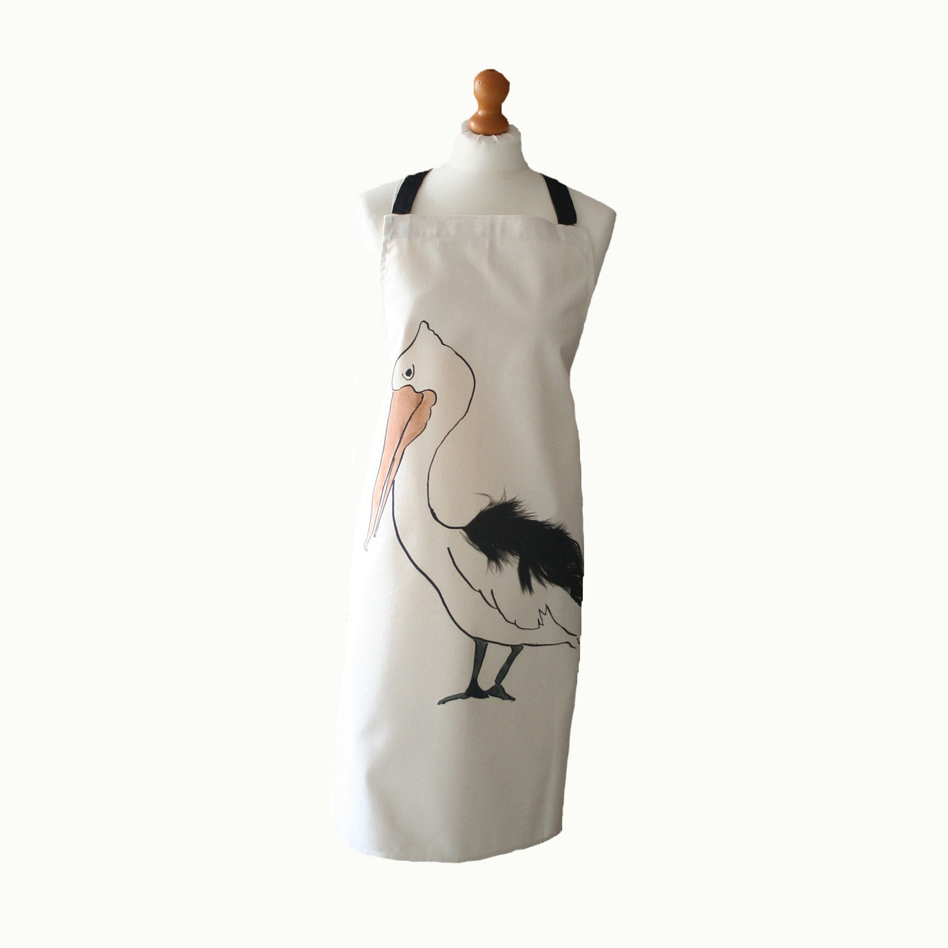 Cream Apron in Gift Box
