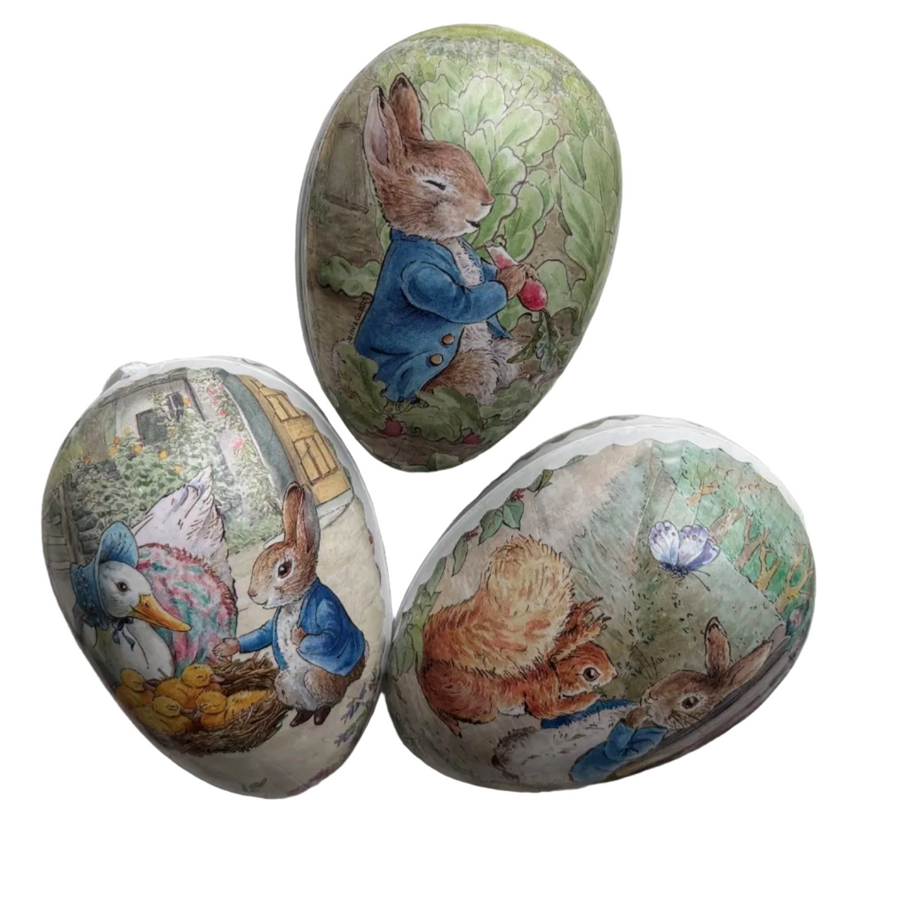 Beatrix Potter Hanging Fillable Easter Paper Egg | Set of 3