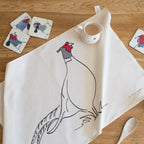Pheasant Tea Towel