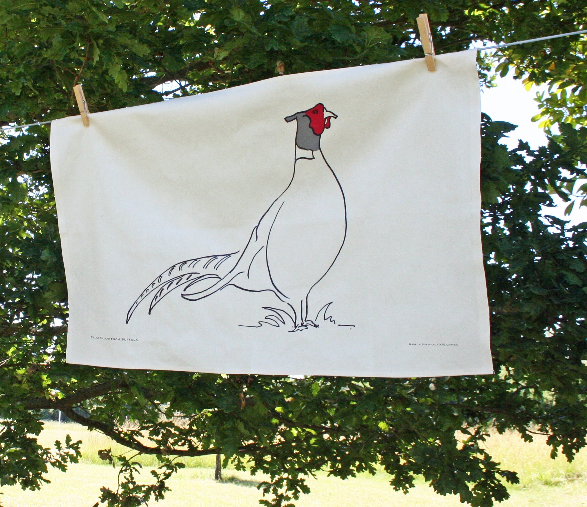 Pheasant Tea Towel