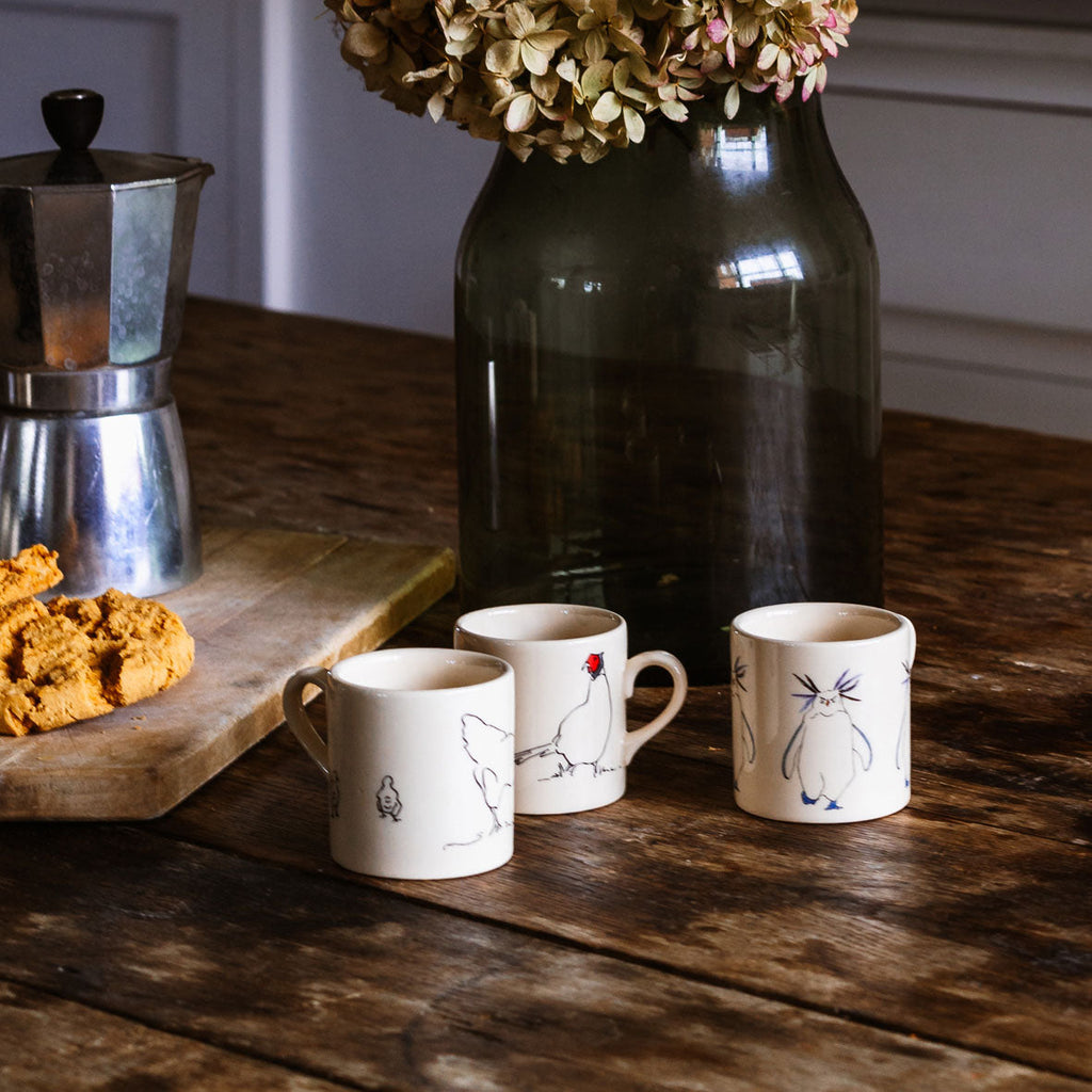 Pheasant Espresso cups