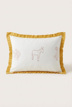 Meadow Nursery Pillow Cover - Pink