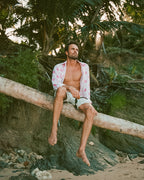 Linen Shirt TURTLE TRELLIS