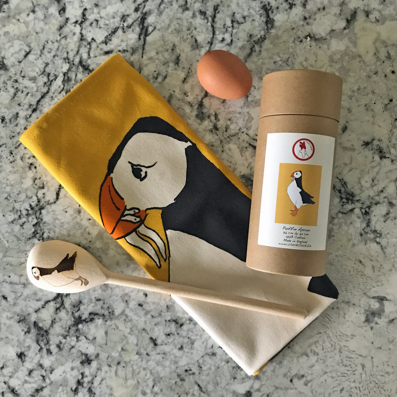 Puffin Cooks Gift Set with card