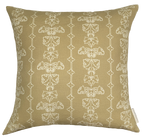 Quill Square Cushion - Hay Yellow