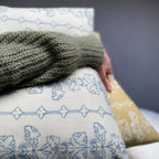 Quill Square Cushion - Natural