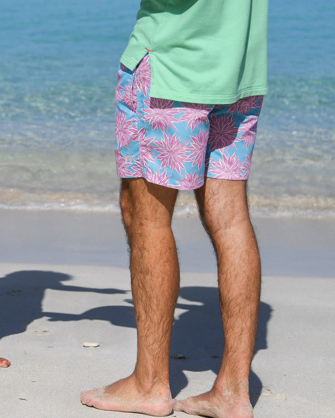 Mens Swim Shorts AGAVE