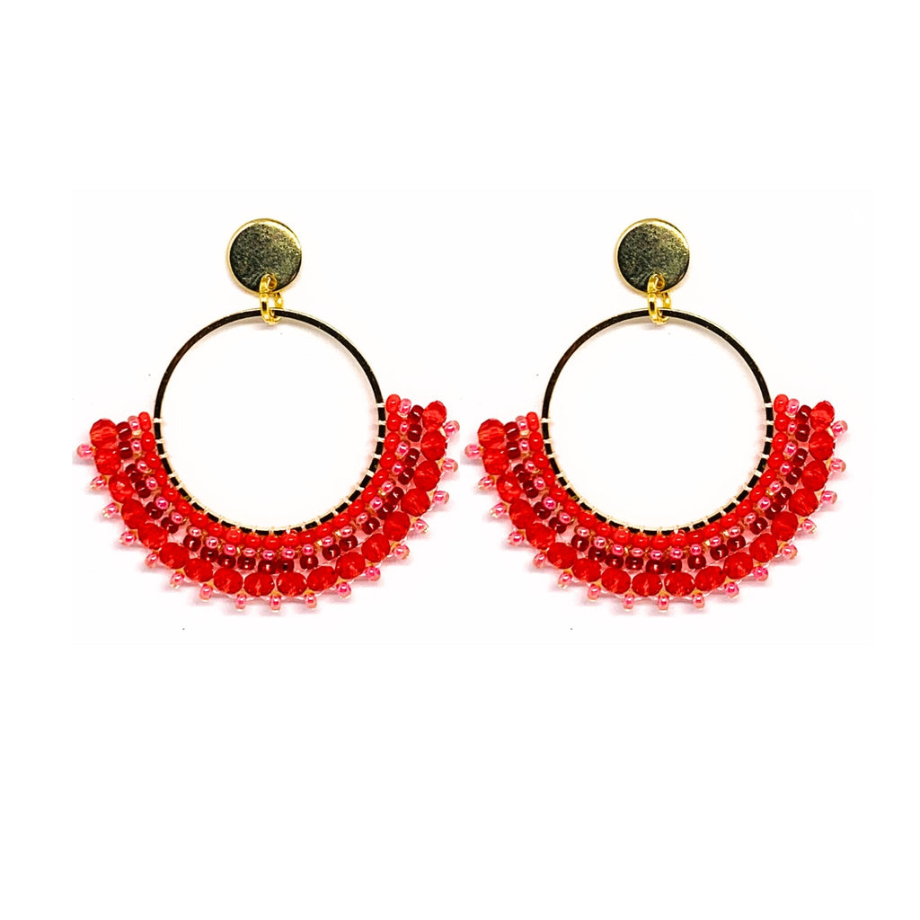 Princess Stud Red Jelly