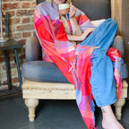 Red Tartan Lambswool Blanket