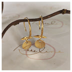 Gold filled ear wire hoop