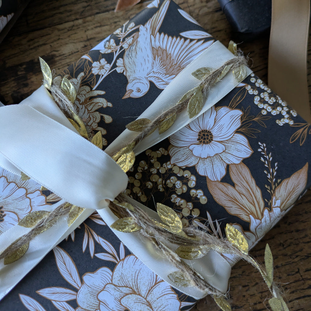 Gift Wrapping Paper - Autumn Floral | 3M Roll