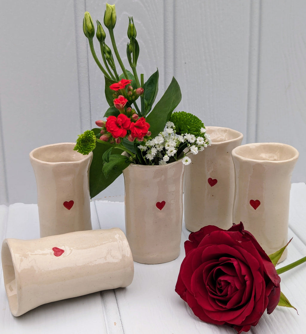 Hearts & Stars Sweetpea Vase