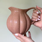 Pink Ceramic Jug Vase | 16cm