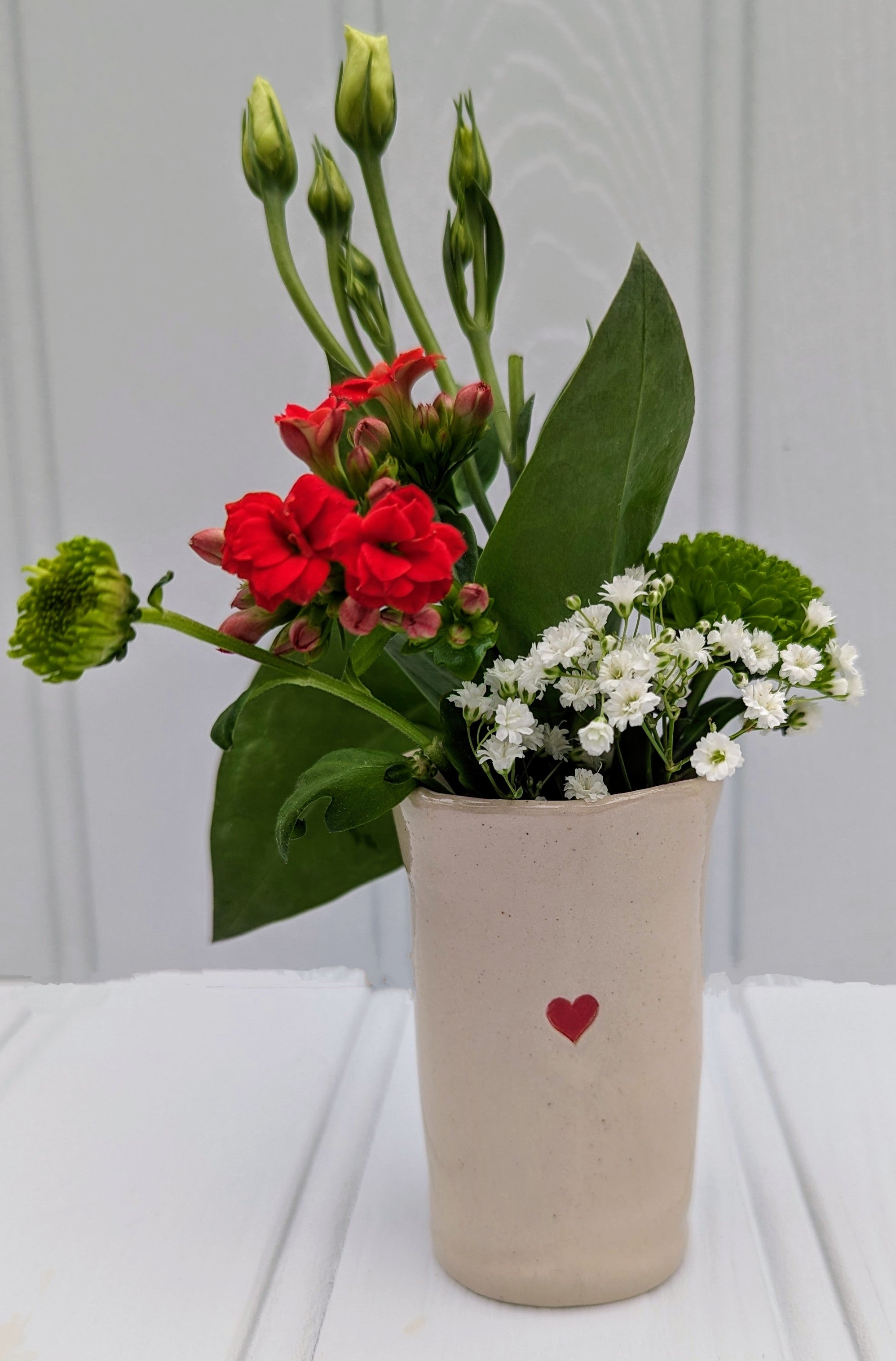 Hearts & Stars Sweetpea Vase