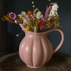 Pink Ceramic Jug Vase | 16cm