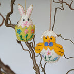 Felt Easter Egg Decorations | Assorted Designs