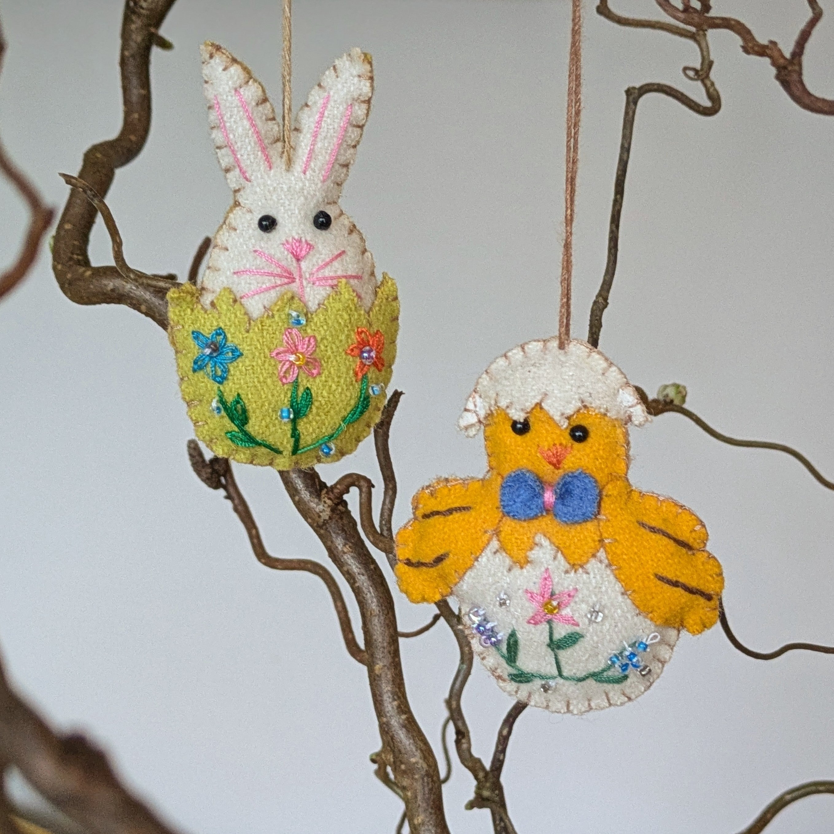 Felt Easter Egg Decorations | Assorted Designs