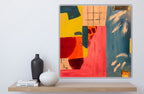 "Cocktail party II" - Abstract Painting