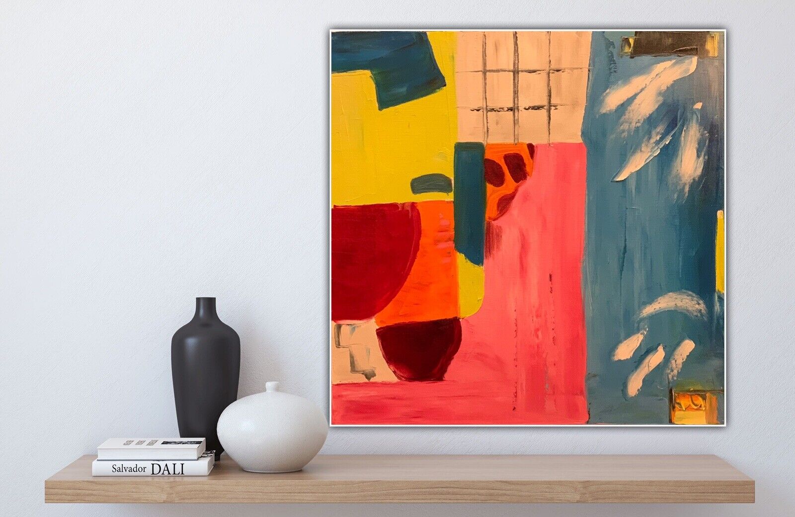 "Cocktail party II" - Abstract Painting