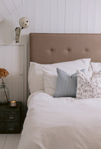 Blue Pin Stripe Cushion