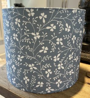 Blue & white Lampshade
