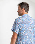 Silk Festival Shirt PARROT