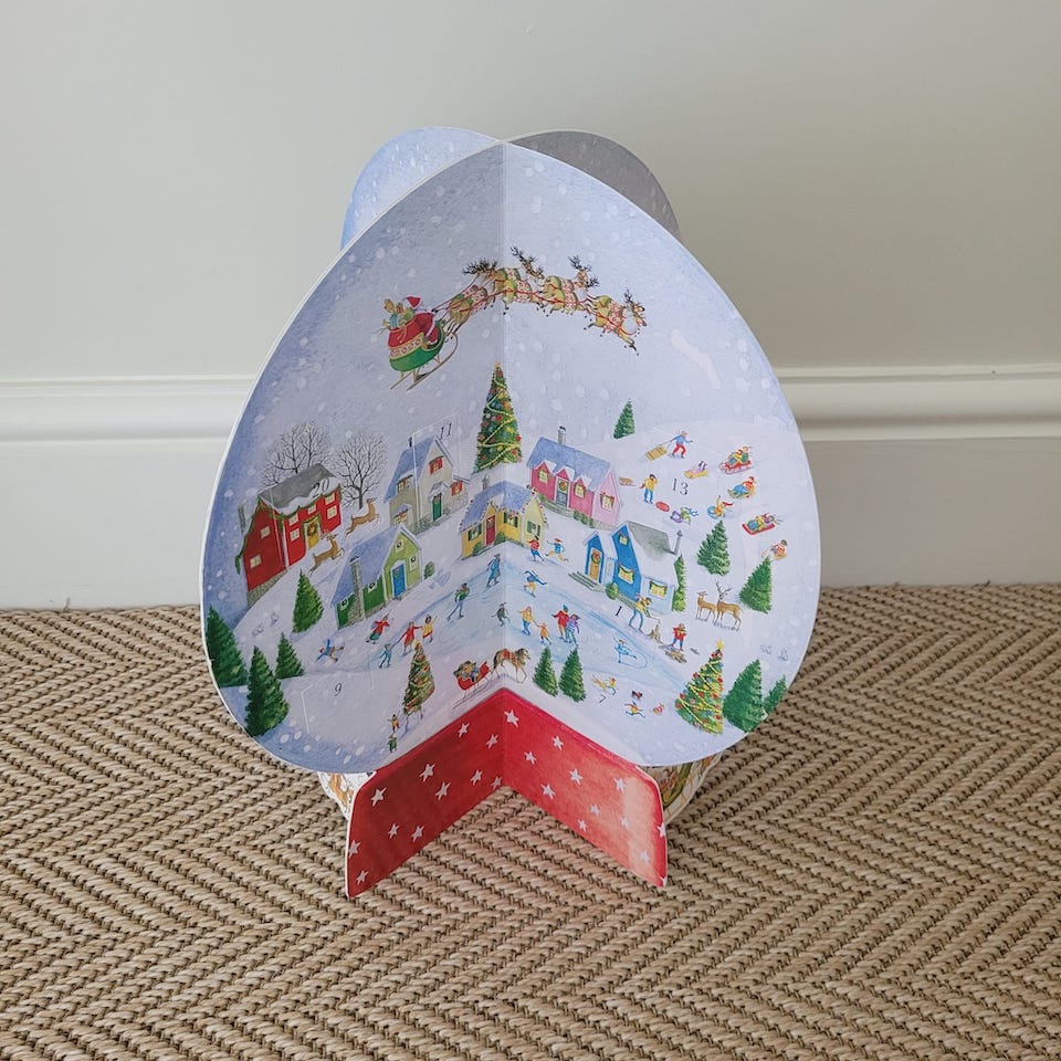 Snow Globe Advent Calendar